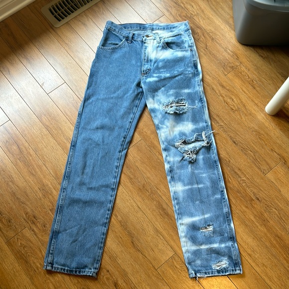Reworked Rustler Jeans 30X32 - Picture 1 of 5